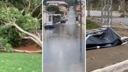 chuva-causa-alagamento,-derruba-arvore-e-estrutura-metalica-em-taubate;-video