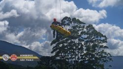 homem-e-resgatado-dois-dias-apos-cair-em-mata-fechada-durante-trilha-em-sao-francisco-xavier,-sp