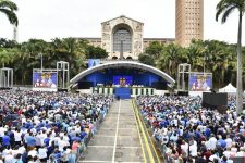 maior-romaria-ao-santuario-nacional,-terco-dos-homens-deve-reunir-mais-de-70-mil-fieis-em-aparecida,-sp